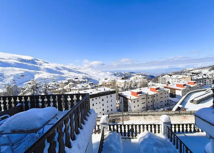 Апартаменты Todosierranevada Zona Baja - Edificio Atlas - Vistas A La Montana - Junto A Telecabinas Сьерра-Невада