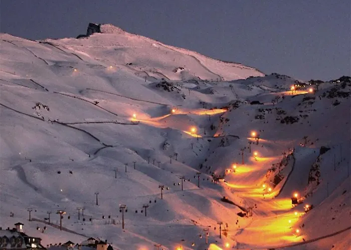 Апартаменты Todosierranevada Zona Baja - Edificio Atlas - Vistas A La Montana - Junto A Telecabinas